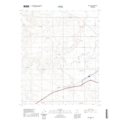 2020 Map of Liberty Mesa, 2020 Print