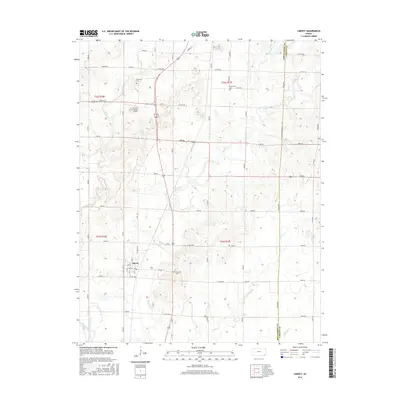 2016 Map of Liberty, 2016 Print