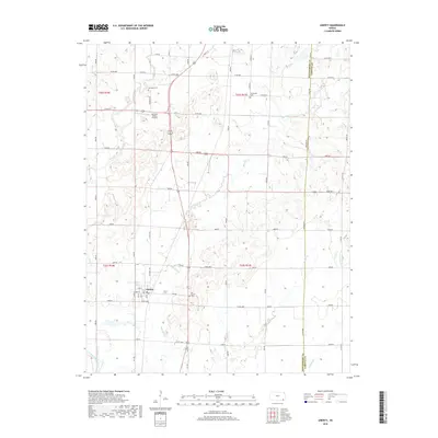 2018 Map of Liberty, 2018 Print