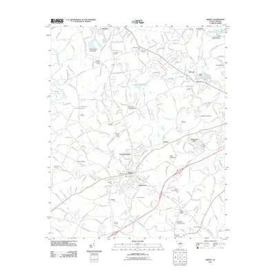 2011 Map of Liberty, 2011 Print