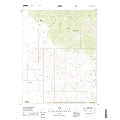 2019 Map of Liberty, 2019 Print