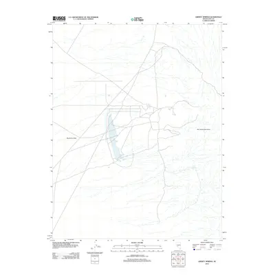 2012 Map of Liberty Springs, 2012 Print