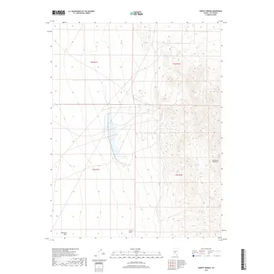 2018 Map of Liberty Springs, 2018 Print