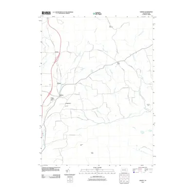 2010 Map of Liberty, 2010 Print