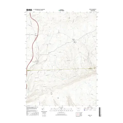 2016 Map of Liberty, 2016 Print