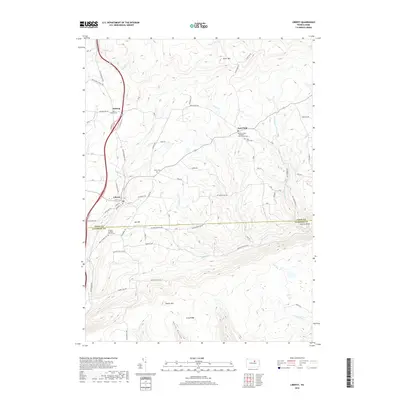 2019 Map of Liberty, 2019 Print
