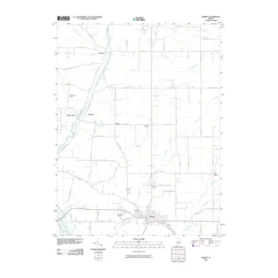 2010 Map of Liberty, 2010 Print