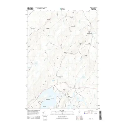 2014 Map of Liberty, 2014 Print
