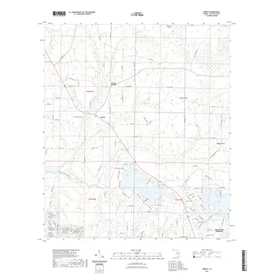2021 Map of Liberty, 2021 Print