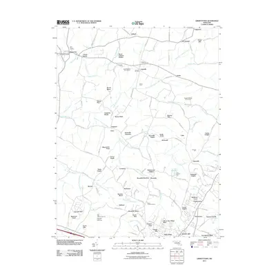 2011 Map of Libertytown, 2011 Print
