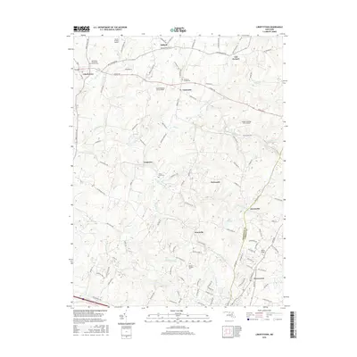2016 Map of Libertytown, 2016 Print