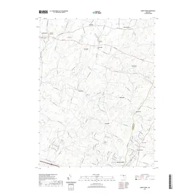 2019 Map of Libertytown, 2019 Print
