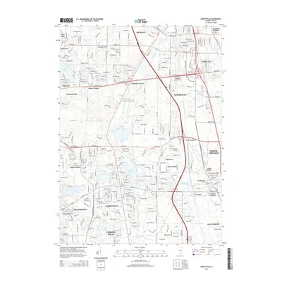 2015 Map of Libertyville, 2015 Print