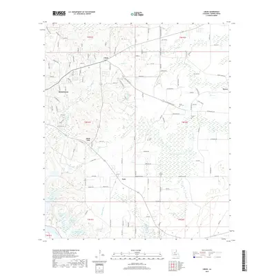 2018 Map of Libuse, 2018 Print