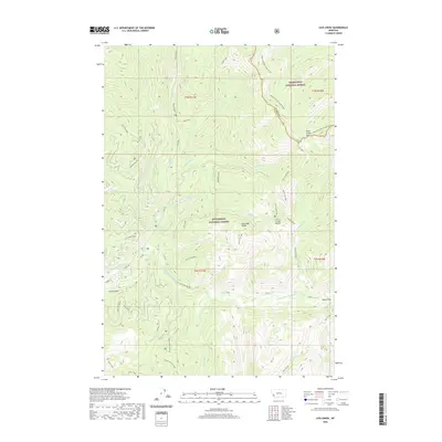 2020 Map of Lick Creek, 2020 Print