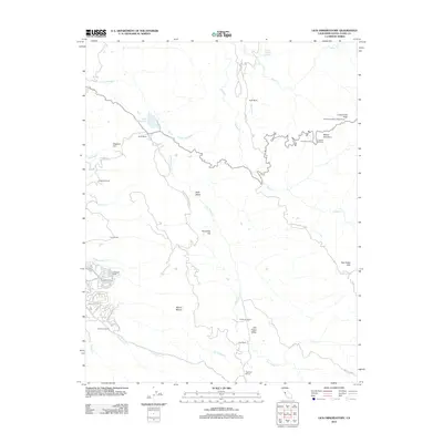 2012 Map of Lick Observatory, 2012 Print