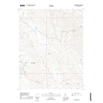 2018 Map of Lick Observatory, 2018 Print