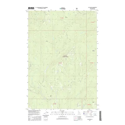 2017 Map of Lick Point, 2017 Print