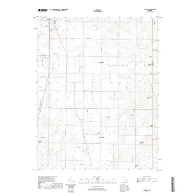 2017 Map of Licking, 2017 Print