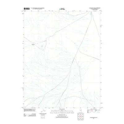 2011 Map of Lida Wash NW, 2011 Print