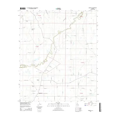 2015 Map of Liddieville, 2015 Print