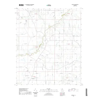 2020 Map of Liddieville, 2020 Print