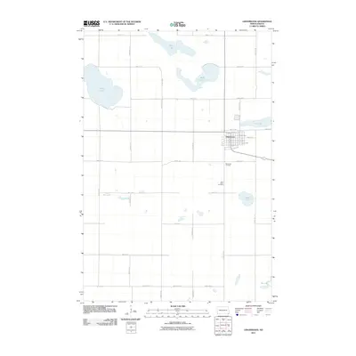 2011 Map of Lidgerwood, 2011 Print