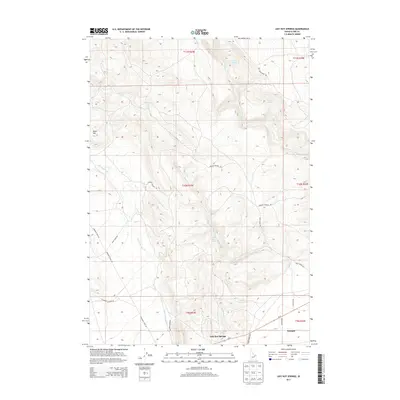 2013 Map of Lidy Hot Springs, 2013 Print