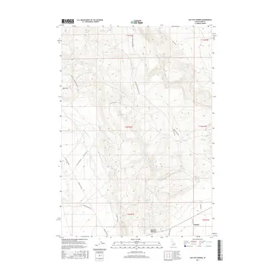 2017 Map of Lidy Hot Springs, 2017 Print