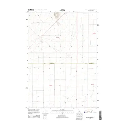 2013 Map of Lidy Hot Springs SE, 2013 Print