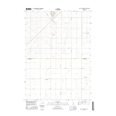 2017 Map of Lidy Hot Springs SE, 2017 Print