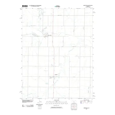 2009 Map of Liebenthal, 2009 Print