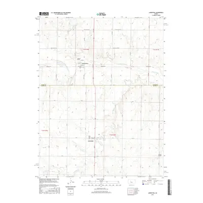2015 Map of Liebenthal, 2015 Print