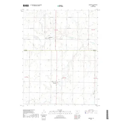 2018 Map of Liebenthal, 2018 Print