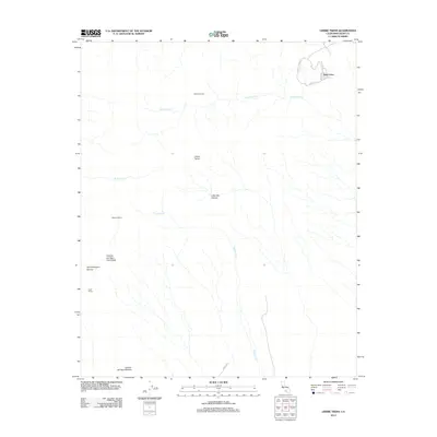 2012 Map of Liebre Twins, 2012 Print