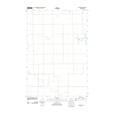 2011 Map of Liens Dams, 2011 Print