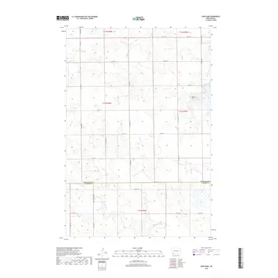 2018 Map of Liens Dams, 2018 Print