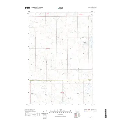 2020 Map of Liens Dams, 2020 Print