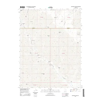 2014 Map of Lighthouse Canyon, 2014 Print