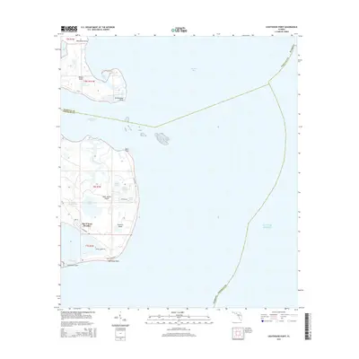 2015 Map of Lighthouse Point, 2015 Print