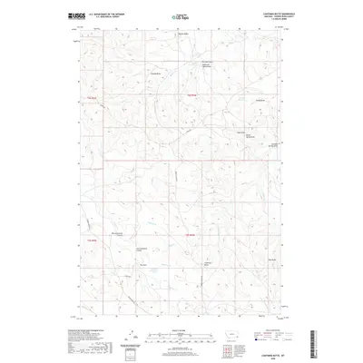 2020 Map of Lightning Butte, 2020 Print