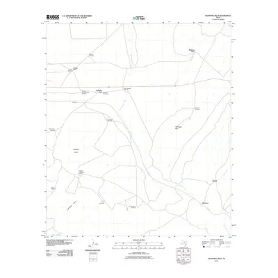 2010 Map of Lightning Hills, 2010 Print