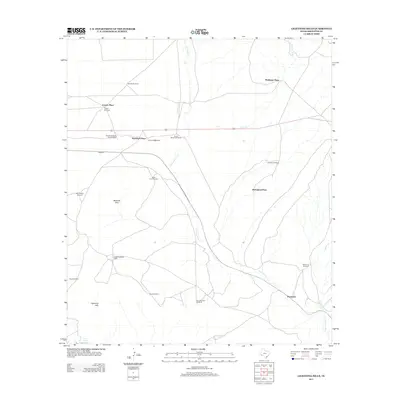 2012 Map of Lightning Hills, 2012 Print
