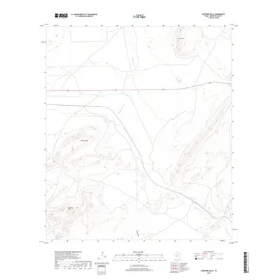 2019 Map of Lightning Hills, 2019 Print