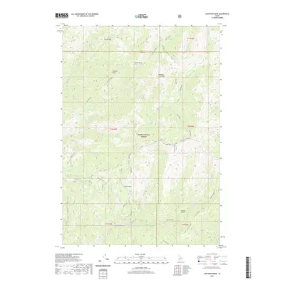 2020 Map of Lightning Ridge, 2020 Print