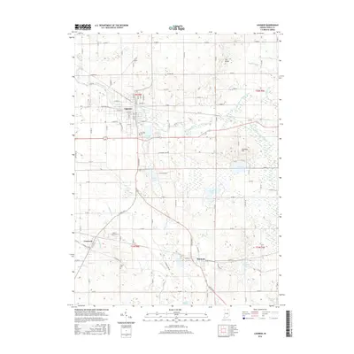 2016 Map of Ligonier, 2016 Print