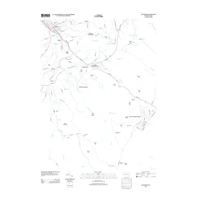 2013 Map of Ligonier, 2013 Print