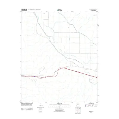 2011 Map of Ligurta, 2011 Print