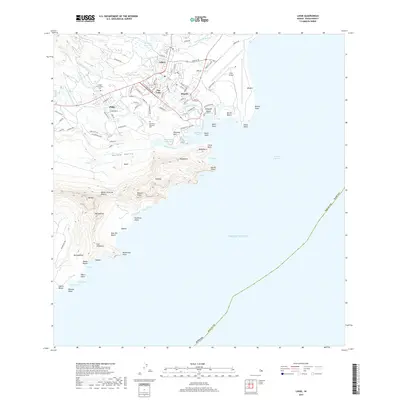 2017 Map of Lihue, 2017 Print