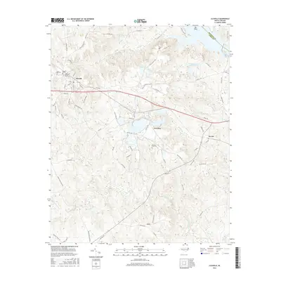 2016 Map of Lilesville, 2016 Print